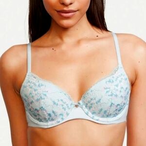 Victoria's Secret Womens Floral Lace Body by Victoria Bra 32D